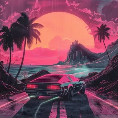  Mirrored - A Euphoric Symphony of Synthwave Nostalgia and Pulsating Techno Beats